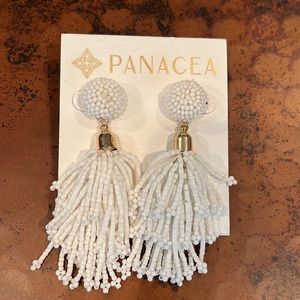 Panacea Beaded Tassel Earrings